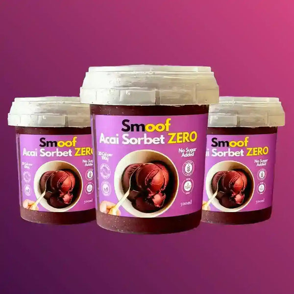 Brazilian Acai Berry Sorbet ZERO SUGAR ADDED (Bundle of 3/6/12)