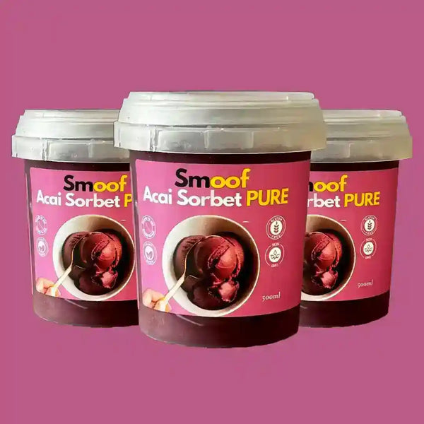 Brazilian Acai Berry Sorbet PURE (Bundle of 3/6/12)